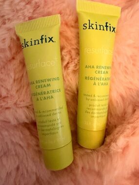 SKINFIX Resurface AHA Renewing BODY Cream .35 fl BRAND NEW (2 MINIS INCLUDED)